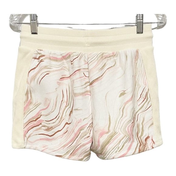 Champion Small White Patterned Reverse Weave Shorts NEW WITH TAGS - Picture 4 of 10